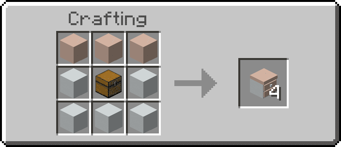 terracotta drawer
