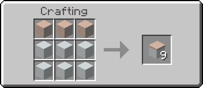 terracotta counter