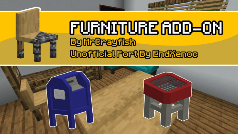 MrCrayfish Furniture Add-On (Unofficial Port)